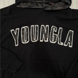 YOUNGLA HUNTING SEASON BLACK HOODIE